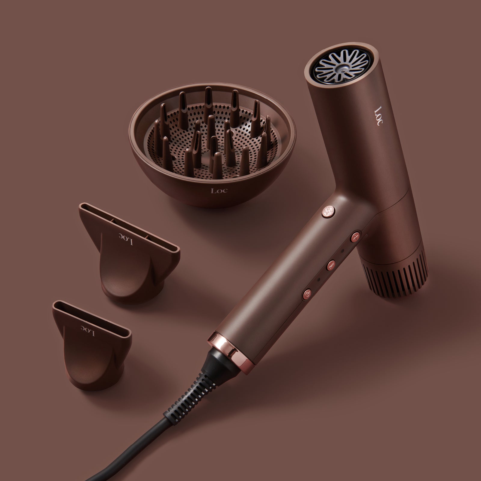 Power IQ Digital Dryer - Espresso